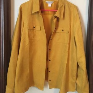 Yellow Suede Jacket
